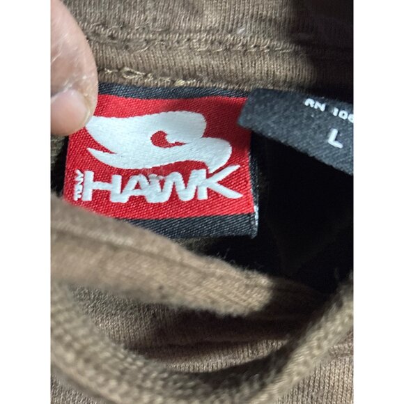 Tony Hawk Brown Hoodie With Skull Print L - Picture 4 of 11